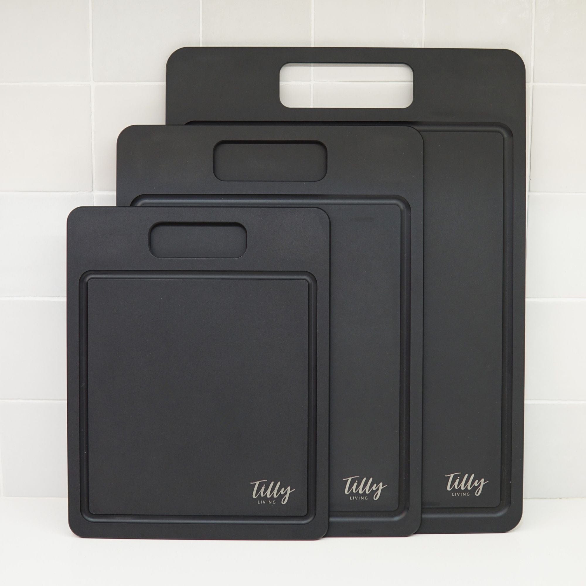 GrainBond Chopping Board Set - Sustainable & Microplastic-Free