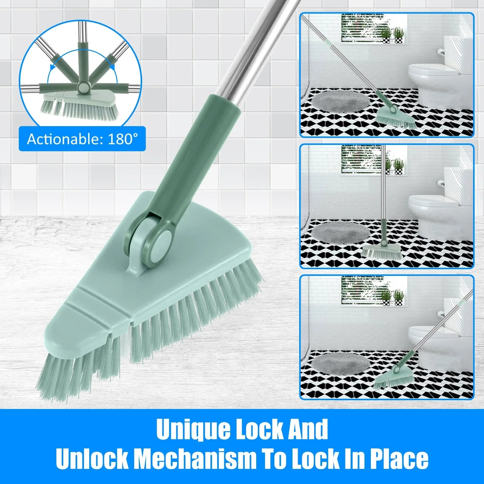 TriBrush™ Extendable Scrubber