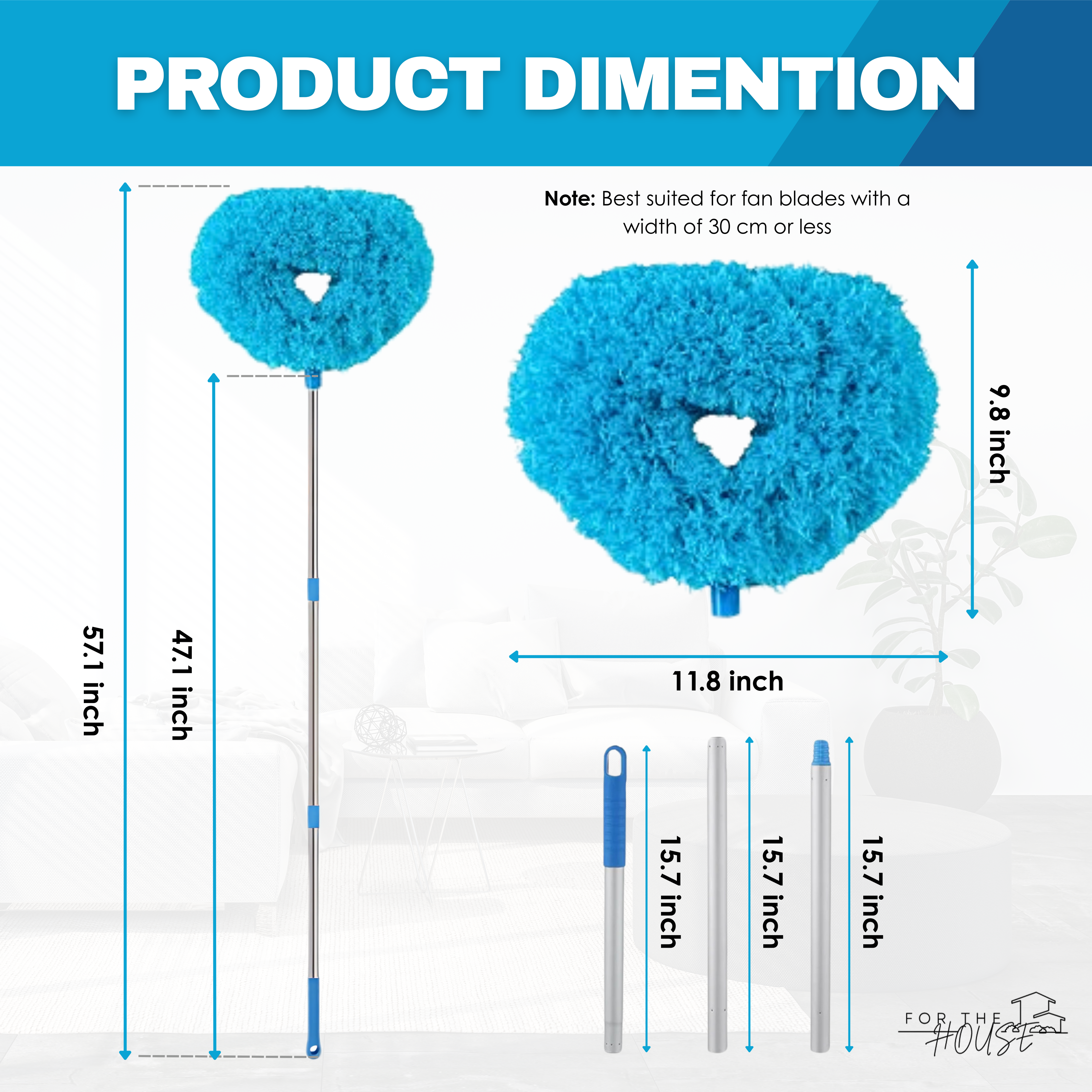 Fan Duster + Skirting Board Cleaning Bundle