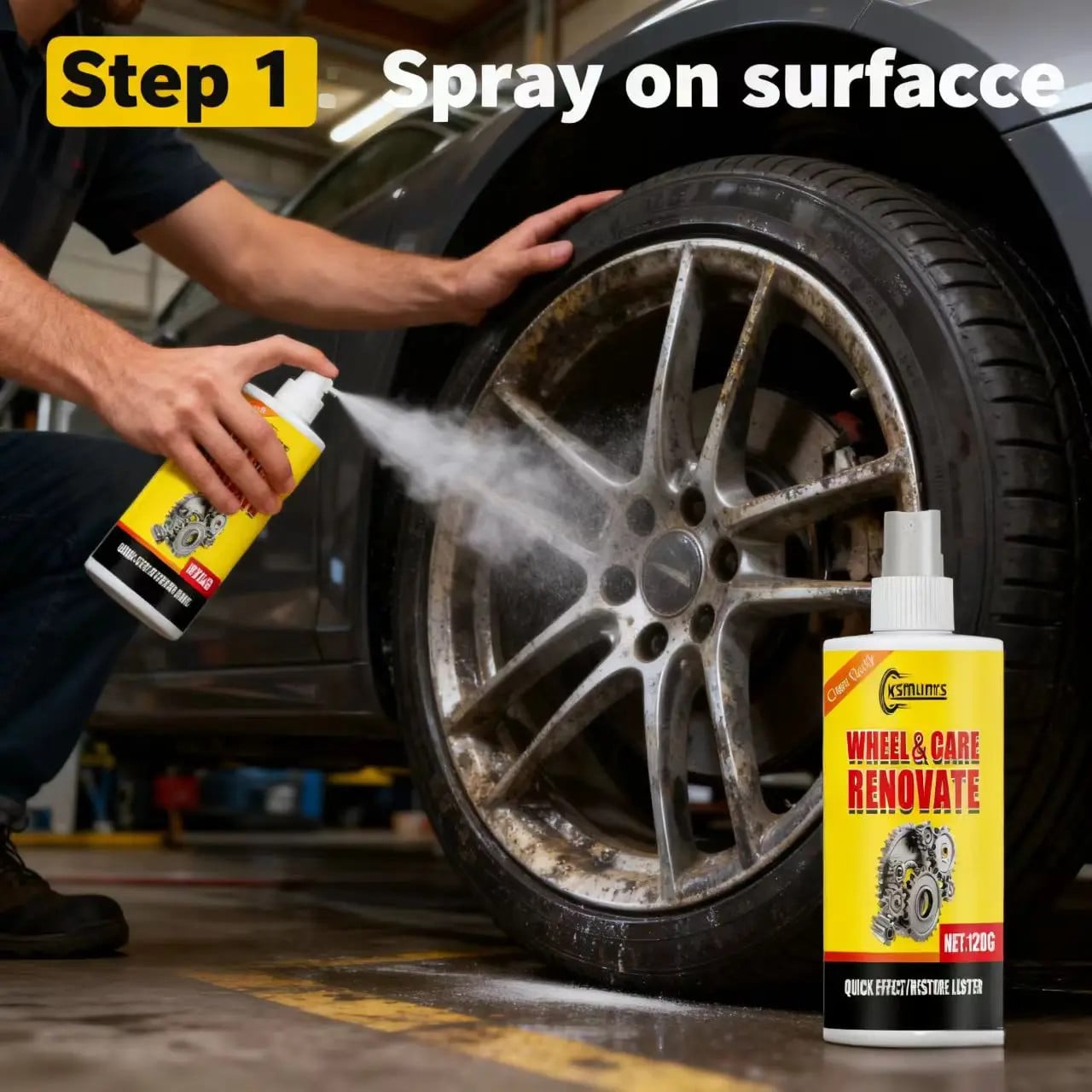 Wheel Care Renovate Spray
