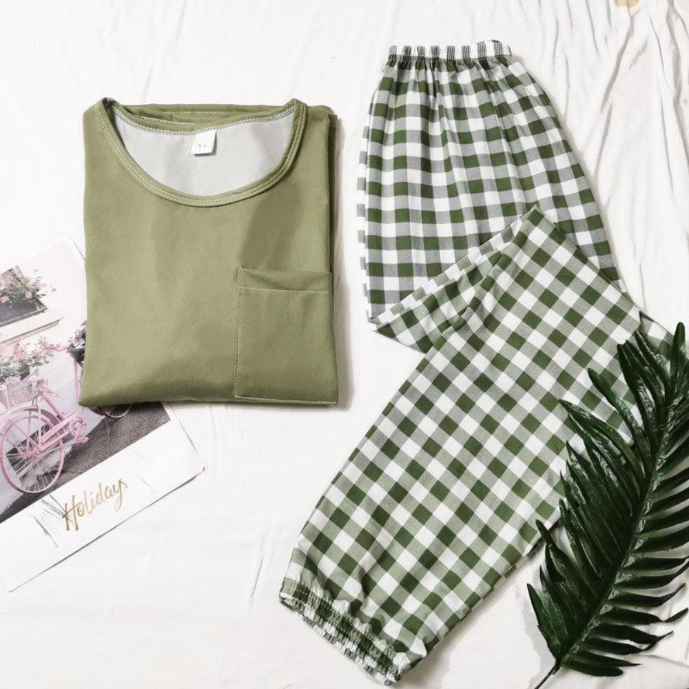 Cotton Long Sleeve Sleepwear Set