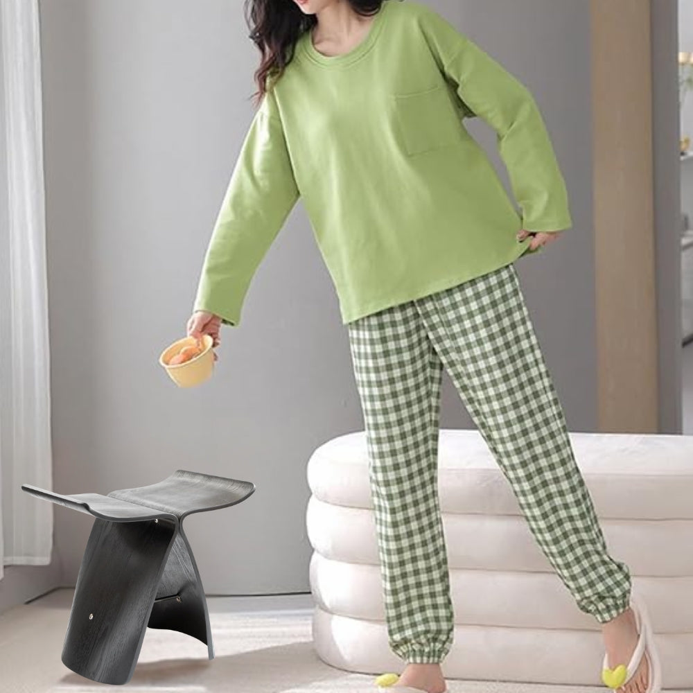 Cotton Long Sleeve Sleepwear Set